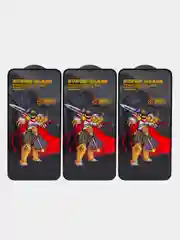Черный защитное стекло для iPhone 11, 12, 13, 14 Pro Max, Mini, Plus, XR, XS, X Premium