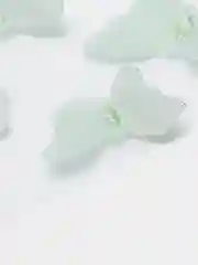 Лесной зеленый кружевное полотно сетка, с вышевкой