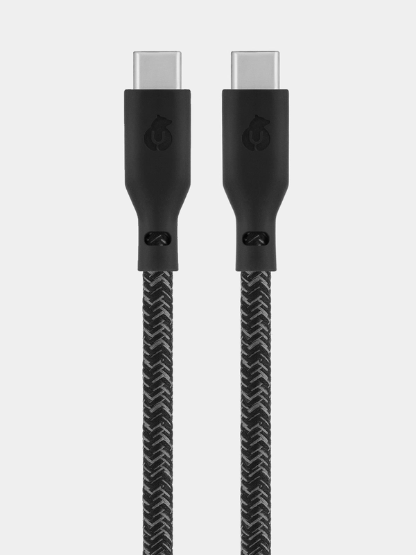 Кабель зарядный uBear Trend USB-C/USB-С 2,4 метра, 140W