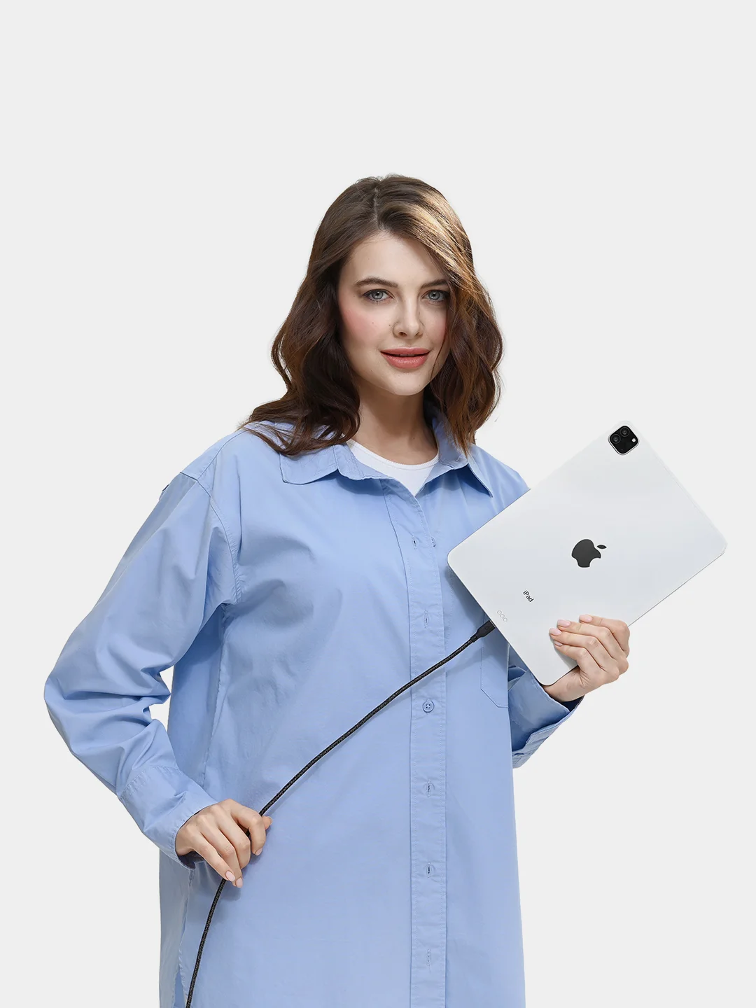 Кабель зарядный uBear Trend USB-C/USB-С 2,4 метра, 140W