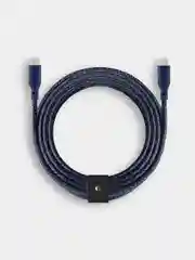 Темно-синий кабель зарядный uBear Trend USB-C/USB-С 2,4 метра, 140W
