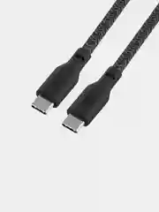 Черный кабель зарядный uBear Trend USB-C/USB-С 2,4 метра, 140W