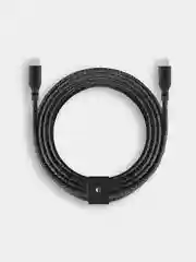Черный кабель зарядный uBear Trend USB-C/USB-С 2,4 метра, 140W