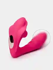 Вибратор женский, для клитора, вакуумная стимуляция, с USB, с пультом ДУ и без