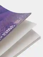Лавандовый альбом для рисования на скрепках, А4, 40 листов