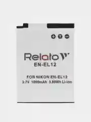 Аккумулятор Relato EN-EL12 для Nikon