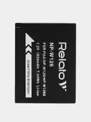 Аккумулятор Relato NP-W126 (7.2V, 1020mAh, Li-ion) NP-W126s для Fujifilm