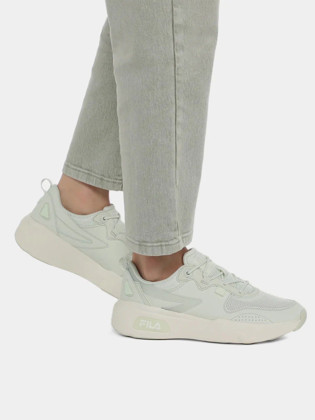 Зеленый кроссовки FILA CEPHEA женские