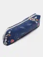 Синий пенал школьный на молнии