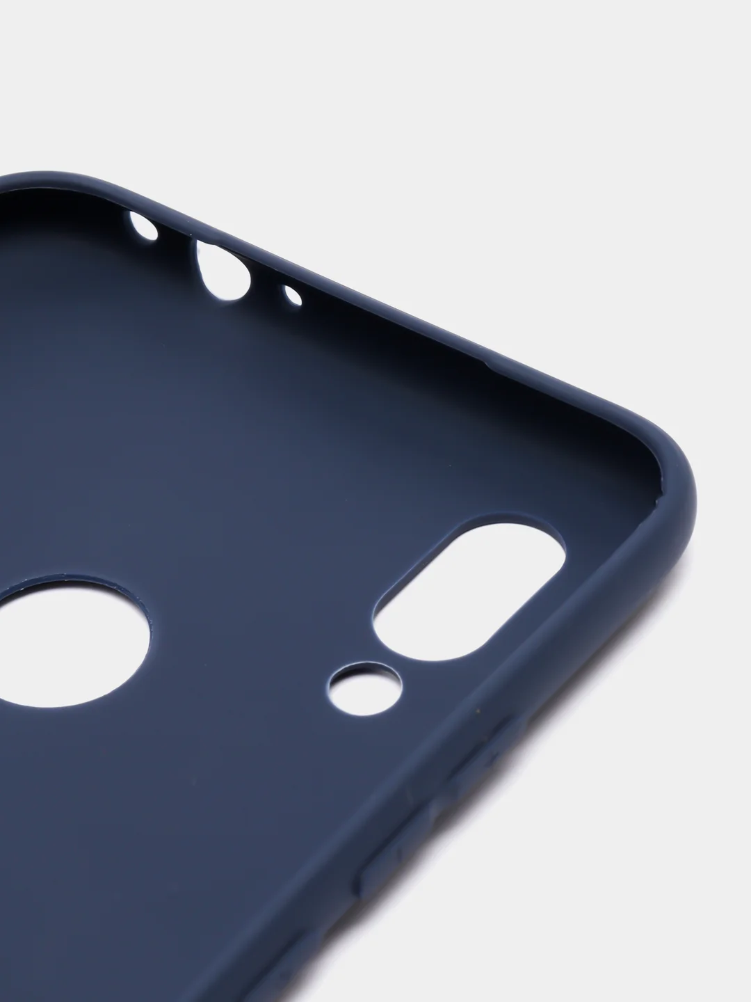 Синий меланж матовый чехол для Xiaomi Redmi 7