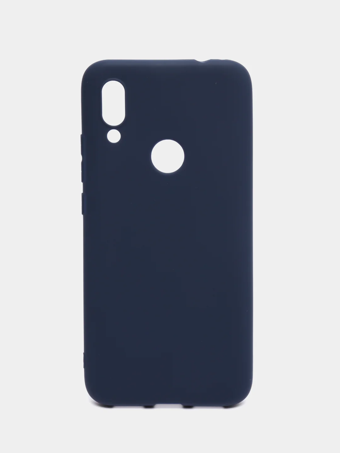 Синий меланж матовый чехол для Xiaomi Redmi 7