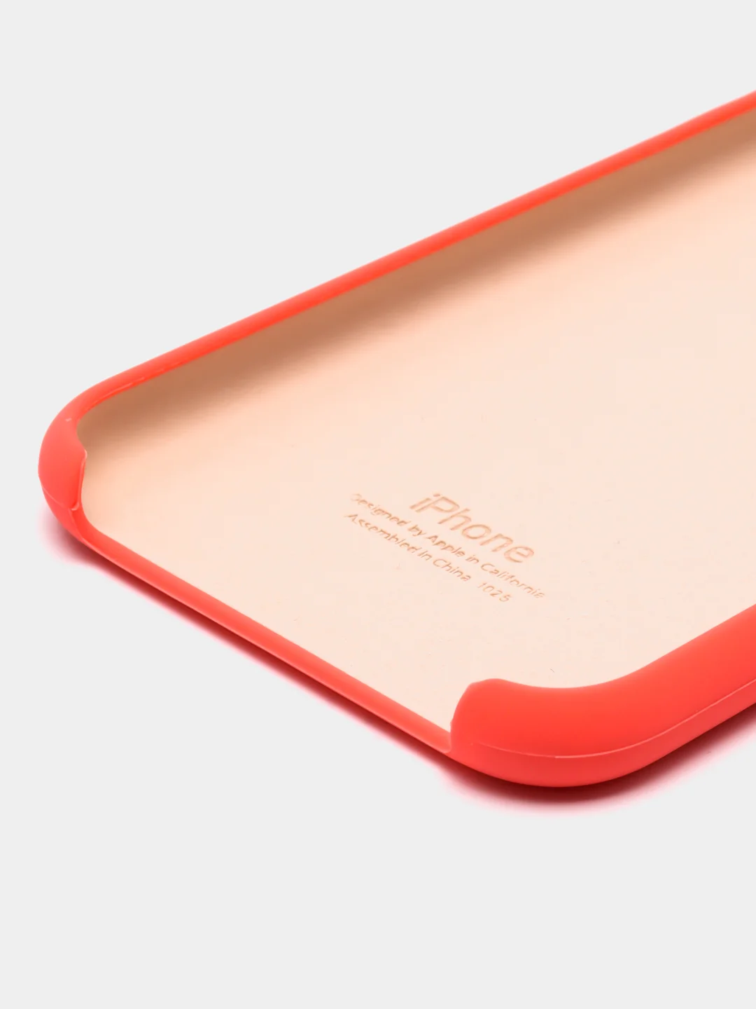 Оранжевый защитный силиконовый чехол Silicone Cover iPhone X, XS, XR, XS Max