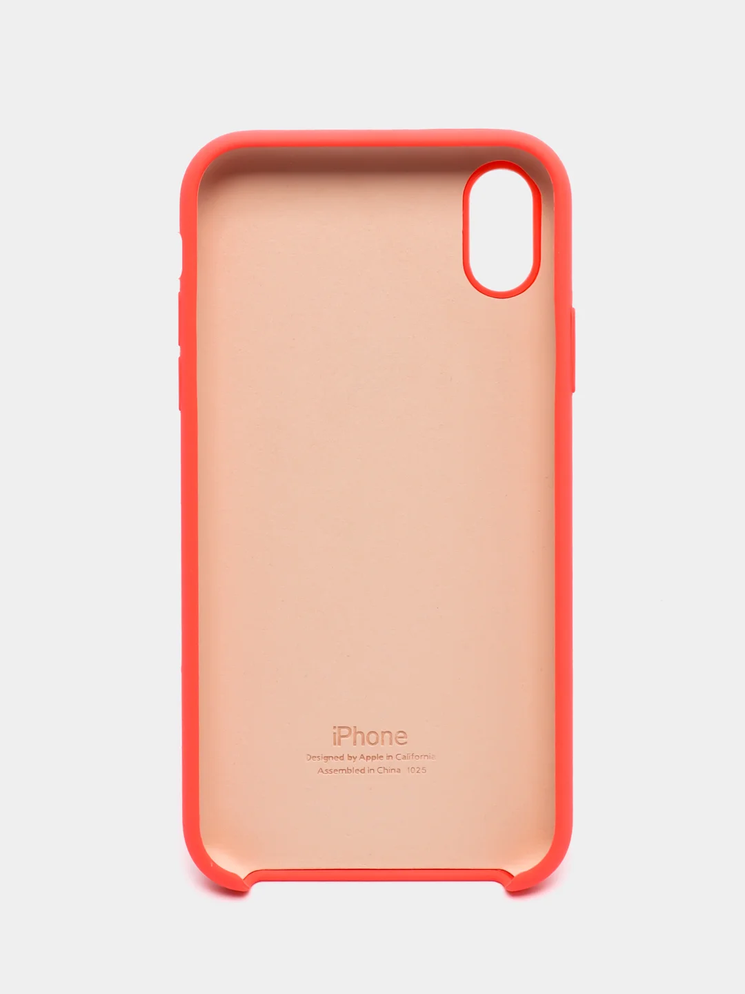 Оранжевый защитный силиконовый чехол Silicone Cover iPhone X, XS, XR, XS Max