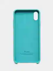 Бирюзовый защитный силиконовый чехол Silicone Cover iPhone X, XS, XR, XS Max