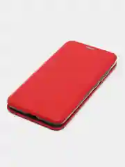 Красный чехол-книжка с карточкой для Xiaomi Redmi 6
