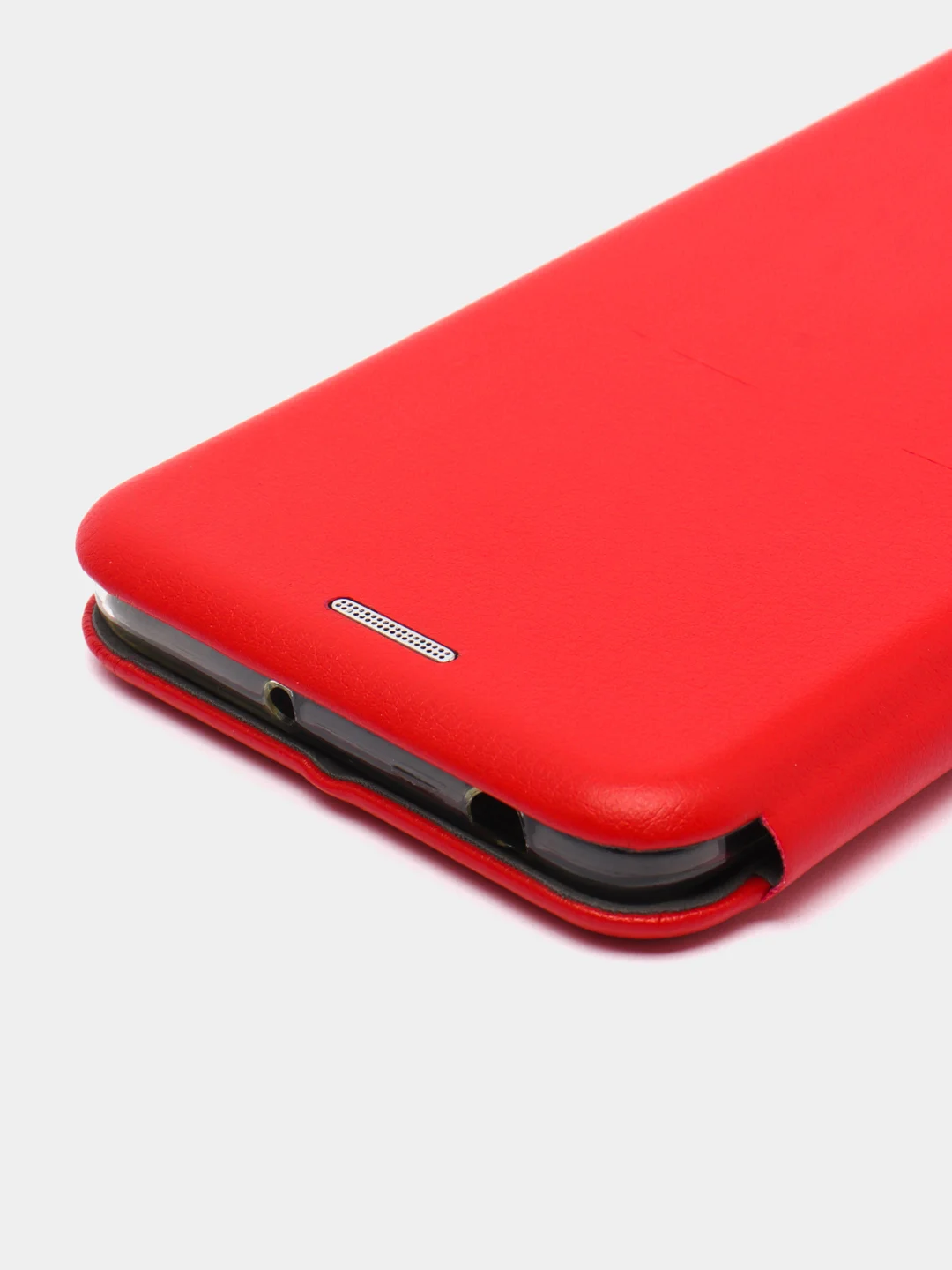 Красный чехол-книжка с карточкой для Xiaomi Redmi 6