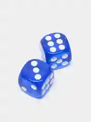 Синий кости игральные цветные, разноцветные кубики для настольных игр, набор 2, 4, 10 штук