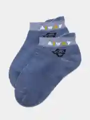 Серый детские носки с принтом