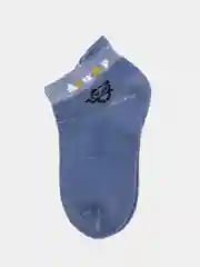 Синий детские носки с принтом