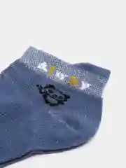 Серый детские носки с принтом