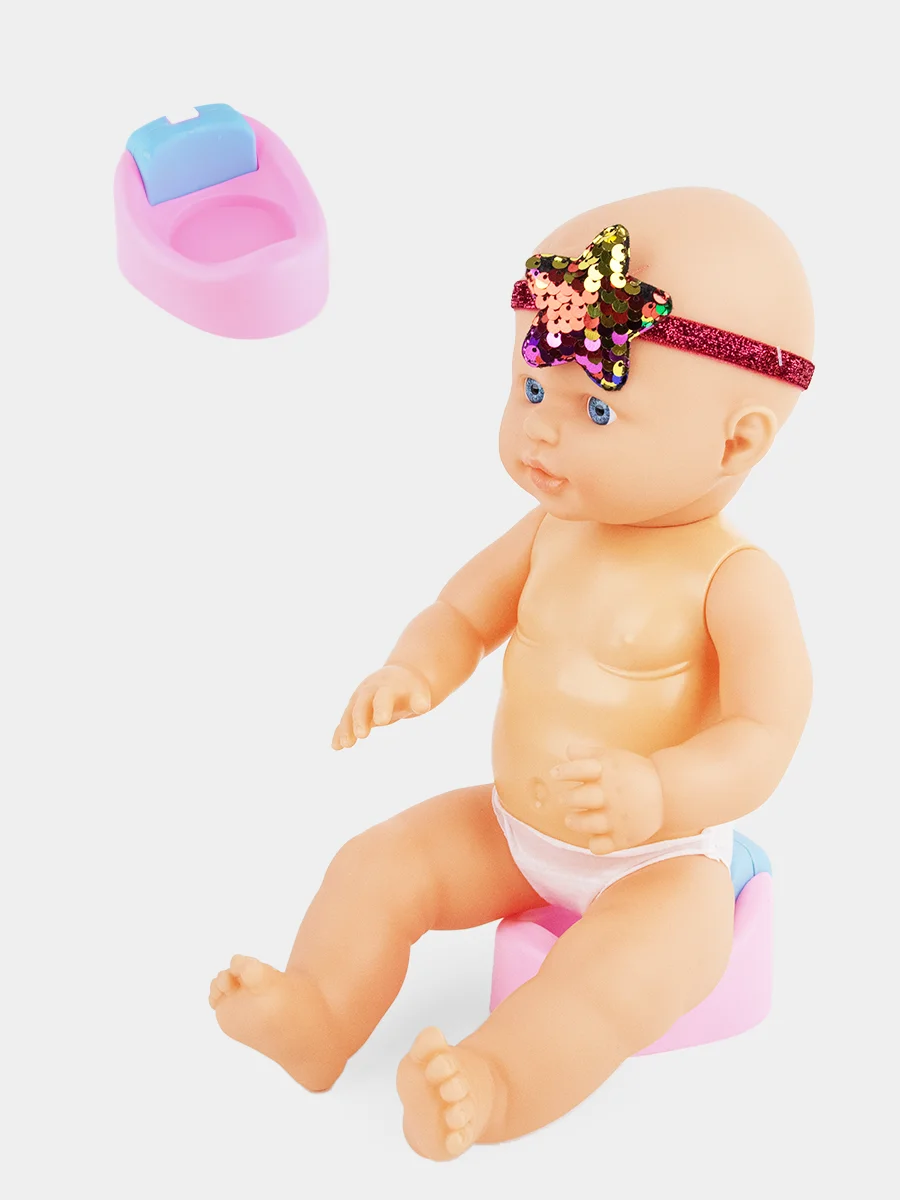 Кукла Пупс, 40 см, пьет, писает, горшок со звуком