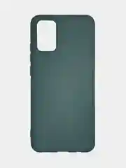 Угольный чехол силиконовый для Samsung Galaxy A02s, Silicone Cover