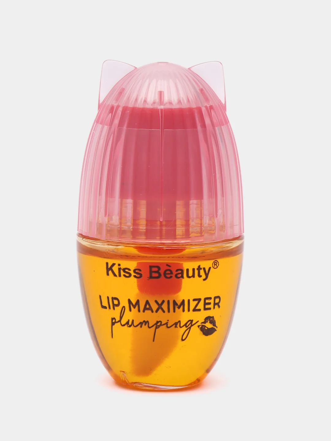 Розовый блеск для увеличения губ Lip Plump Maximizer со вкусом персика