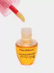 Розовый блеск для увеличения губ Lip Plump Maximizer со вкусом персика