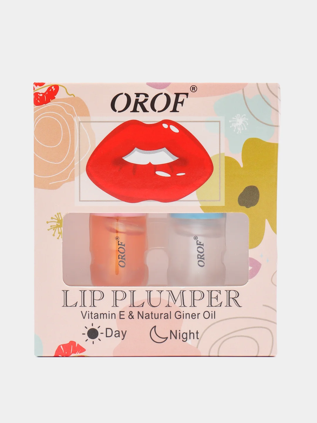 Желтый блеск для увеличения губ Lip Plump Maximizer со вкусом персика