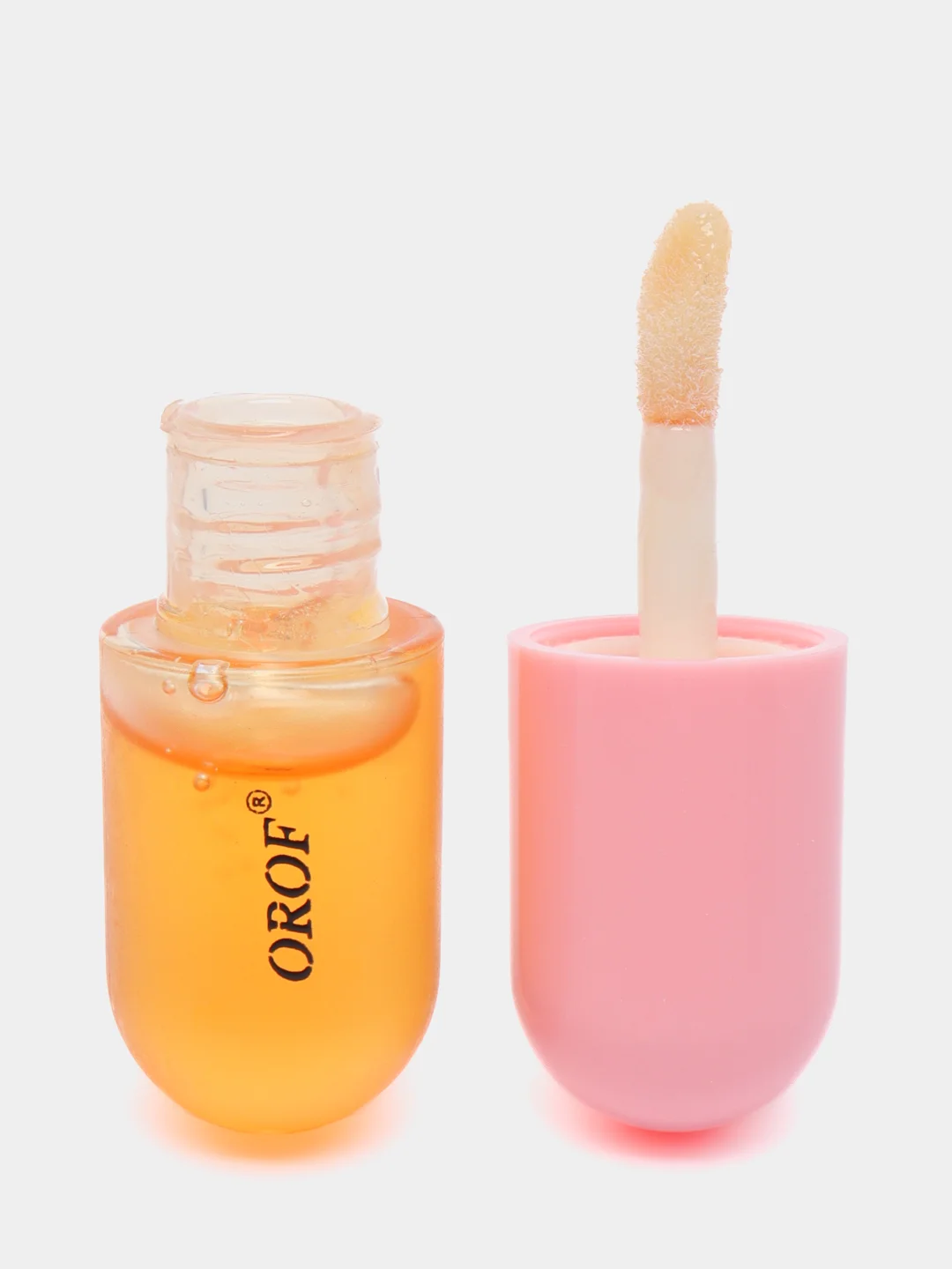 Желтый блеск для увеличения губ Lip Plump Maximizer со вкусом персика