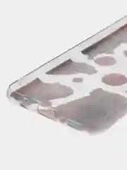 Слоновая кость силиконовый чехол на Samsung Galaxy A31 / Самсунг А31 прозрачный с рисунком, защита камеры