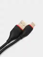 Черный блок питания Borofone СЗУ 2.1А с кабелем Type-c