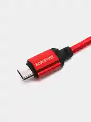 Красный кабель зарядный Borofone BX-87 USB / Micro USB, USB / Type-C, USB / Lightning