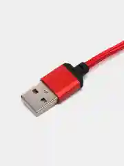 Красный кабель зарядный Borofone BX-87 USB / Micro USB, USB / Type-C, USB / Lightning