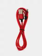 Красный кабель зарядный Borofone BX-87 USB / Micro USB, USB / Type-C, USB / Lightning