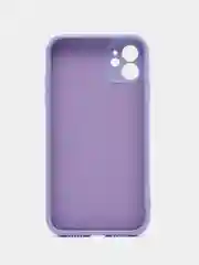 Лавандовый silicone Case чехол для iPhone (Айфон) 15, 14, 13, 12, 11, Pro, Max, Mini, Plus, XR, X, XS