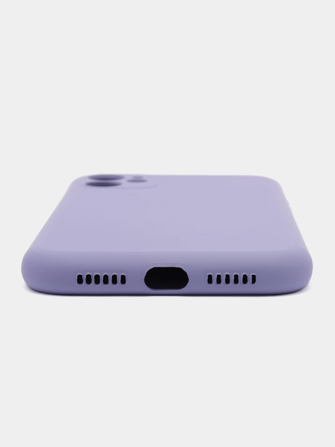 Лавандовый silicone Case чехол для iPhone (Айфон) 15, 14, 13, 12, 11, Pro, Max, Mini, Plus, XR, X, XS