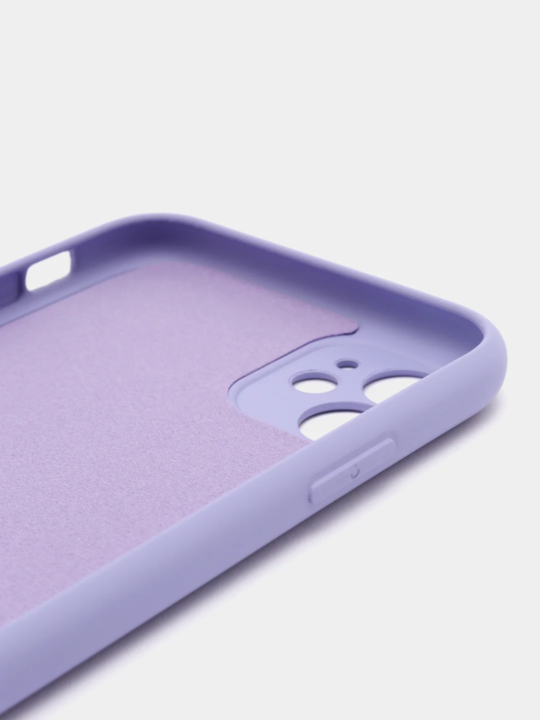 Лавандовый silicone Case чехол для iPhone (Айфон) 15, 14, 13, 12, 11, Pro, Max, Mini, Plus, XR, X, XS
