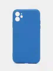 Синий silicone Case чехол для iPhone (Айфон) 15, 14, 13, 12, 11, Pro, Max, Mini, Plus, XR, X, XS