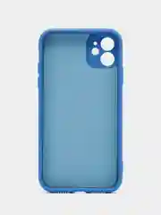 Синий silicone Case чехол для iPhone (Айфон) 15, 14, 13, 12, 11, Pro, Max, Mini, Plus, XR, X, XS
