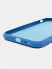 Синий silicone Case чехол для iPhone (Айфон) 15, 14, 13, 12, 11, Pro, Max, Mini, Plus, XR, X, XS