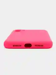 Фуксия silicone Case чехол для iPhone (Айфон) 15, 14, 13, 12, 11, Pro, Max, Mini, Plus, XR, X, XS