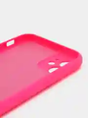 Фуксия silicone Case чехол для iPhone (Айфон) 15, 14, 13, 12, 11, Pro, Max, Mini, Plus, XR, X, XS