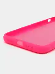 Фуксия silicone Case чехол для iPhone (Айфон) 15, 14, 13, 12, 11, Pro, Max, Mini, Plus, XR, X, XS