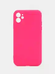 Фуксия silicone Case чехол для iPhone (Айфон) 15, 14, 13, 12, 11, Pro, Max, Mini, Plus, XR, X, XS