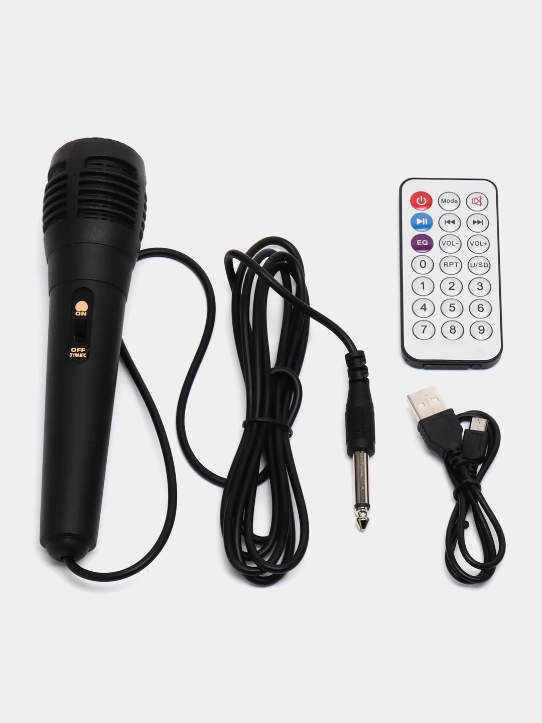Музыкальная Bluetooth-колонка ZQS 6212, с подсветкой, беспроводная, портативная