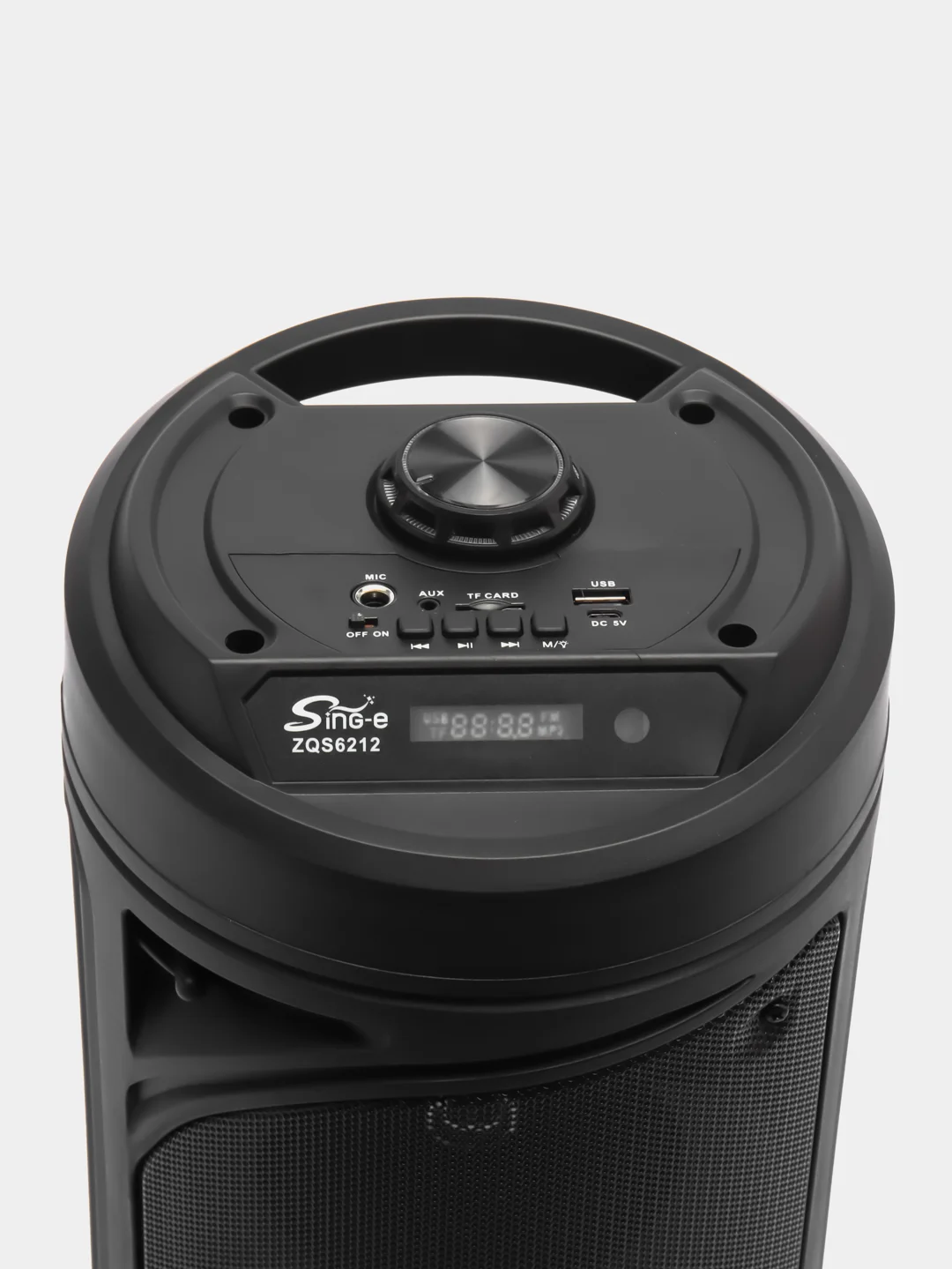 Музыкальная Bluetooth-колонка ZQS 6212, с подсветкой, беспроводная, портативная