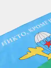Флаг ВДВ России Никто, Кроме Нас! большой 90х135 см, полиэстер, Staff, 550232