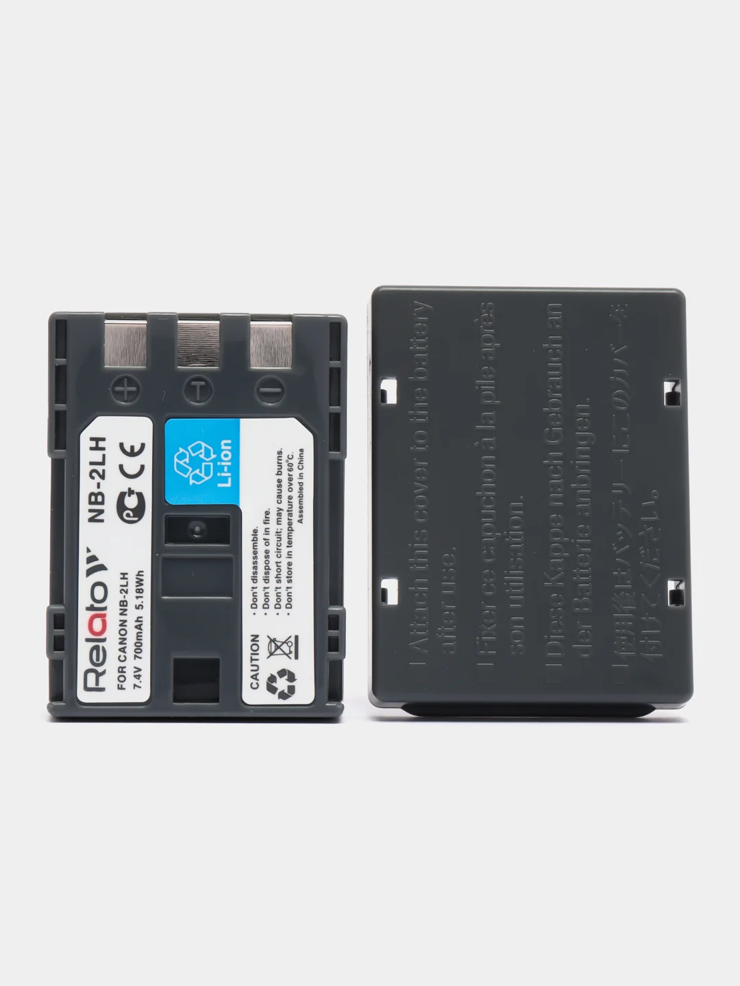 Аккумулятор Relato NB-2LH для Canon BP-2L5 / BP-2LH / NB-2LH / NB-2L NB-2L5