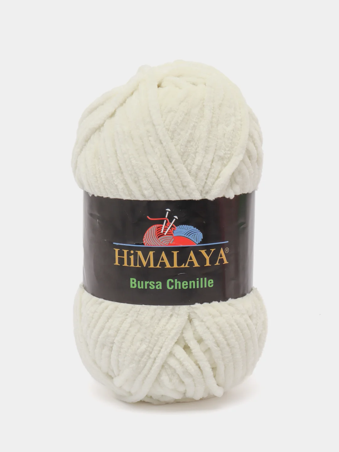 Молочный плюшевая пряжа Himalaya Bursa Chenille, 100 г, 120 м